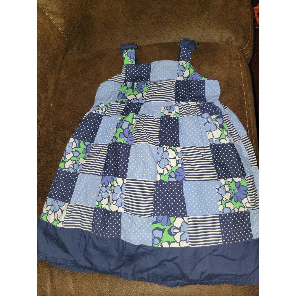 Gymboree spring prep patchwork dress size 4t